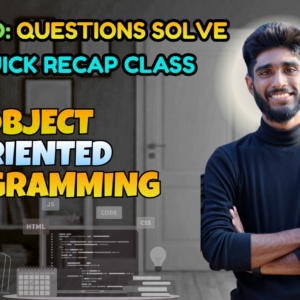 Object Oriented Programming (Quick Recap + Previous Year Question Solving Nex-5261)