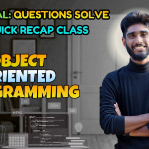 Object Oriented Programming (Quick Recap + Previous Year Question Solving Nex-5262)
