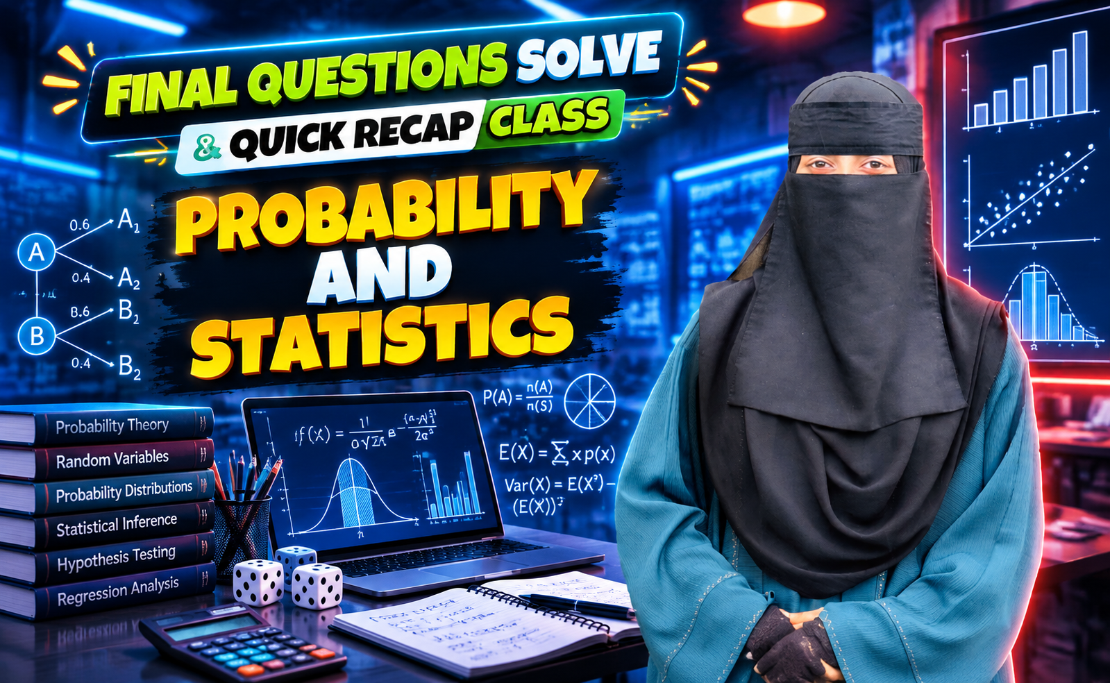 Probability and Statistics (Quick Recap + Previous Year Question Solving Nex-5264)
