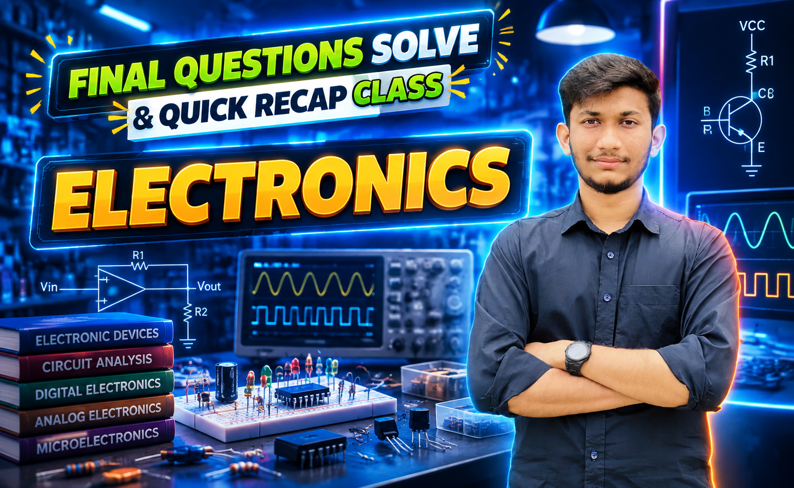 Electronics (Quick Recap + Previous Year Question Solving Nex-5264)
