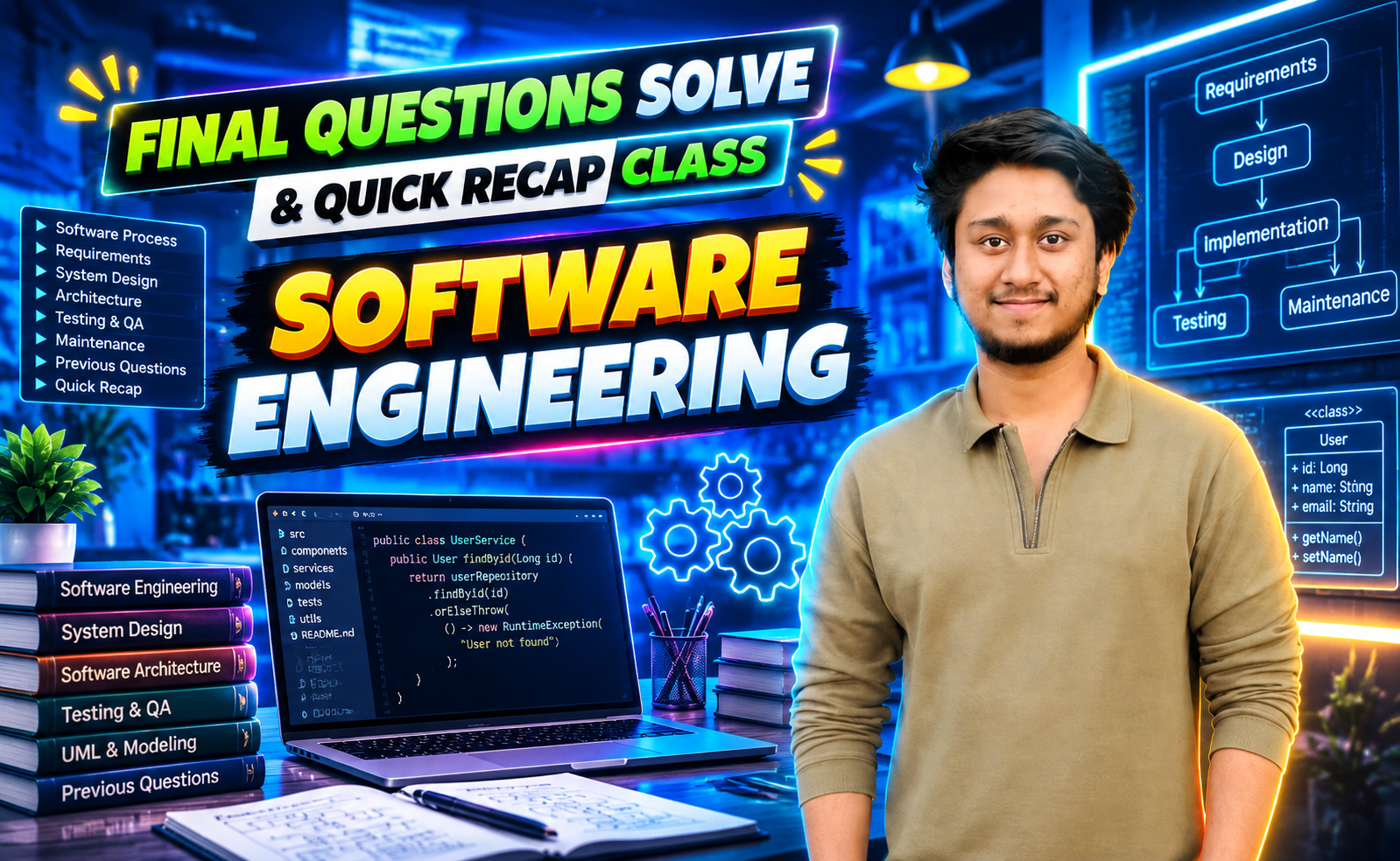 Software Engineering (Quick Recap + Previous Year Question Solving Nex-5264)