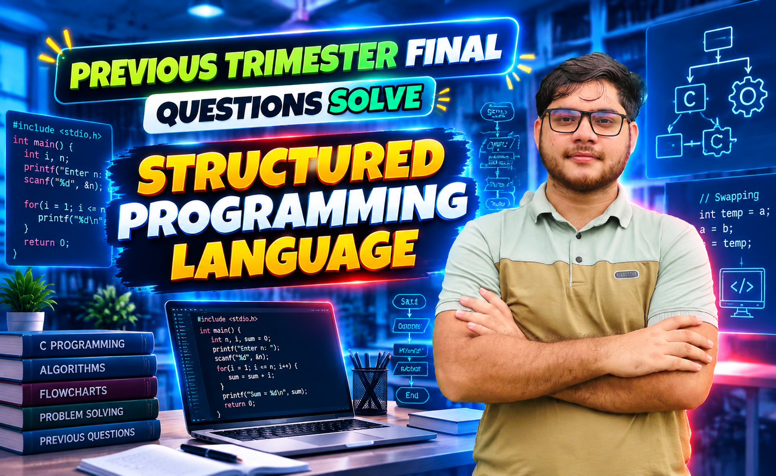 Structured Programming Language (Previous Year Question Solving Nex-5264)