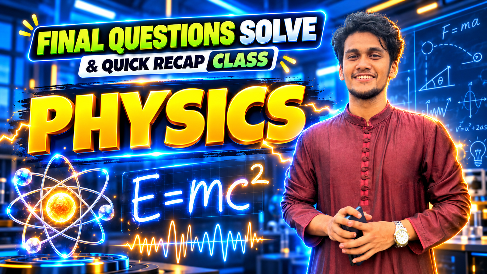 Physics (Quick Recap + Previous Year Question Solving Nex-5264)