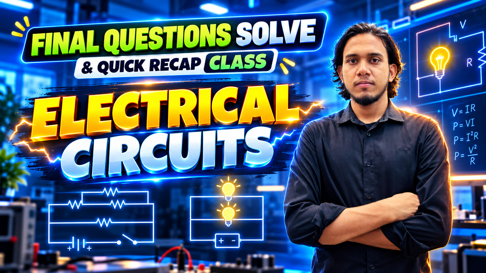 Electrical Circuit (Quick Recap + Previous Year Question Solving Nex-5264)