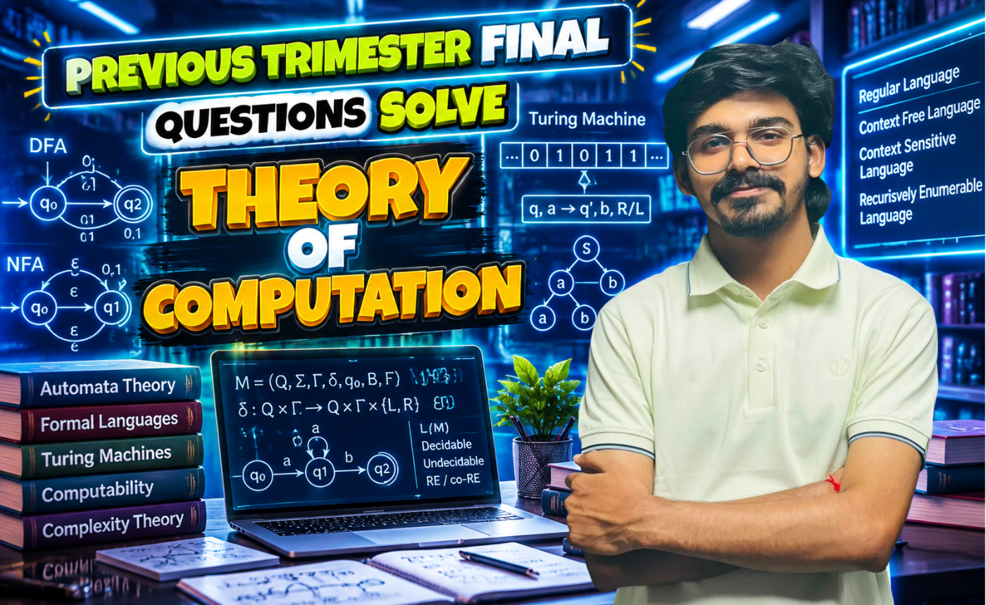 Theory Of Computation (Previous Year Question Solving Nex-5264)